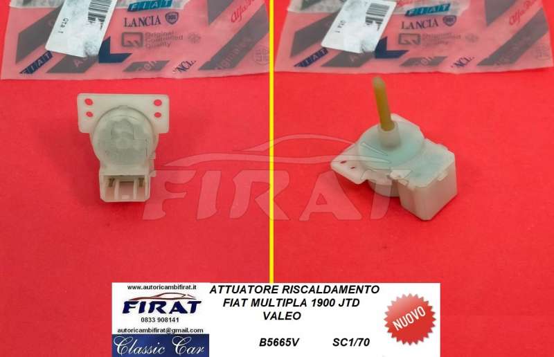 ATTUATORE RISCALDAMENTO FIAT MULTIPLA 1900 JTD (B5665V)